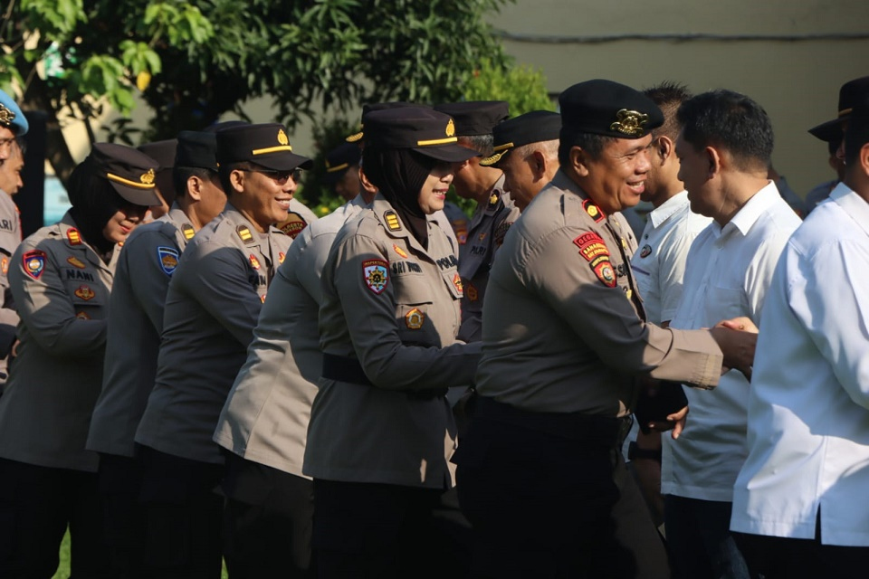 Pasca Pelaksanaan Operasi Ketupat, Polresta Cirebon Gelar Halal&nbsp;Bihalal