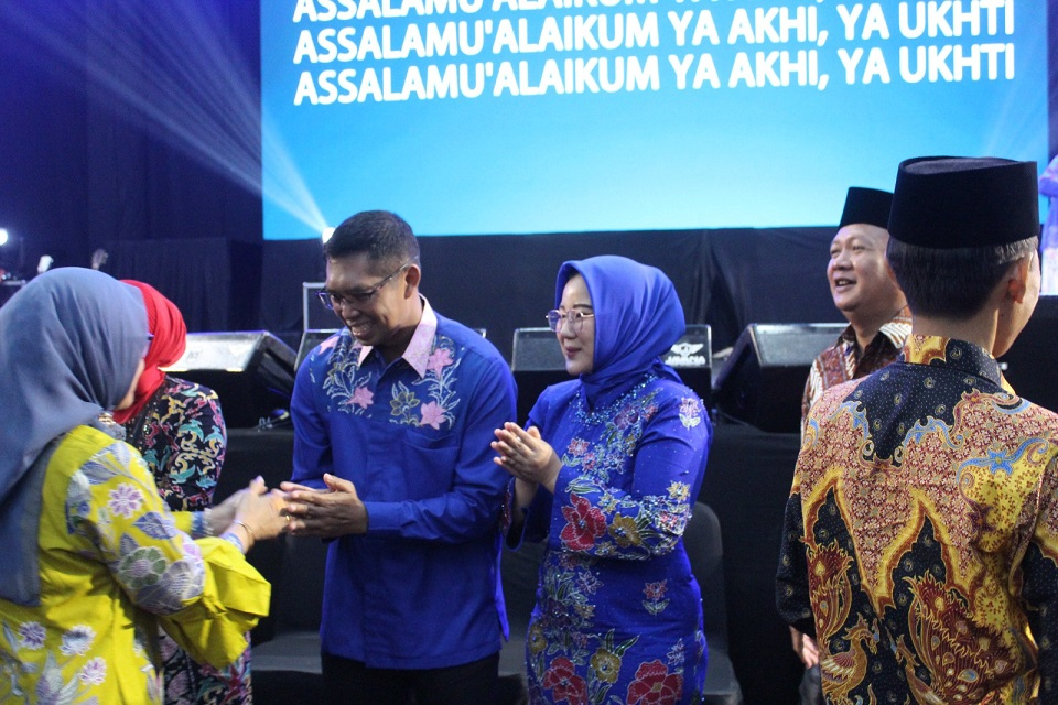 Dandim 0819/Pasuruan Hadiri Acara Halal Bihalal Idul Fitri 1445 H di Rumah Dinas Wali Kota&nbsp;Pasuruan