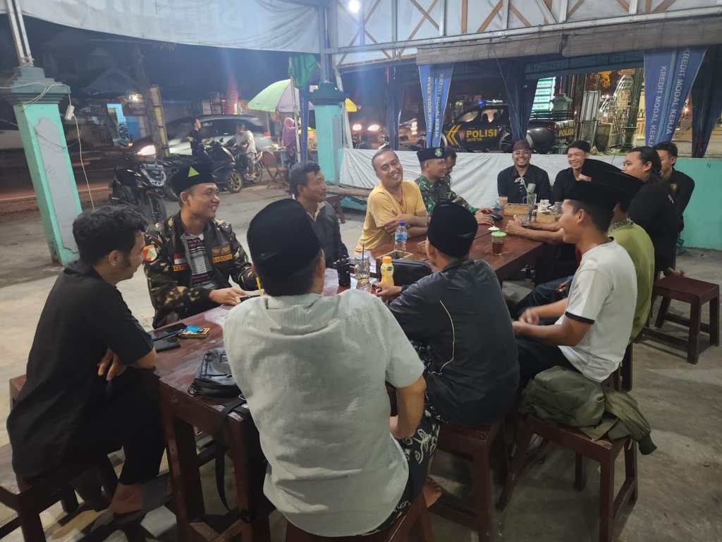 Pj Danramil Turi Ngopi Bareng&nbsp;Pesilat