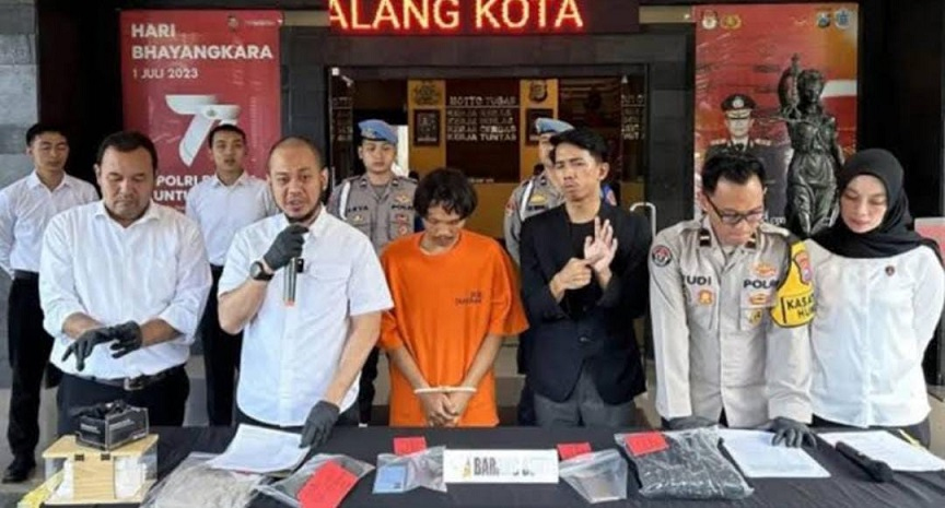 Ancam Sebar Foto Bugil Siswi SMP di Kota Malang, Warga Banjarnegara Diamankan&nbsp;Polisi