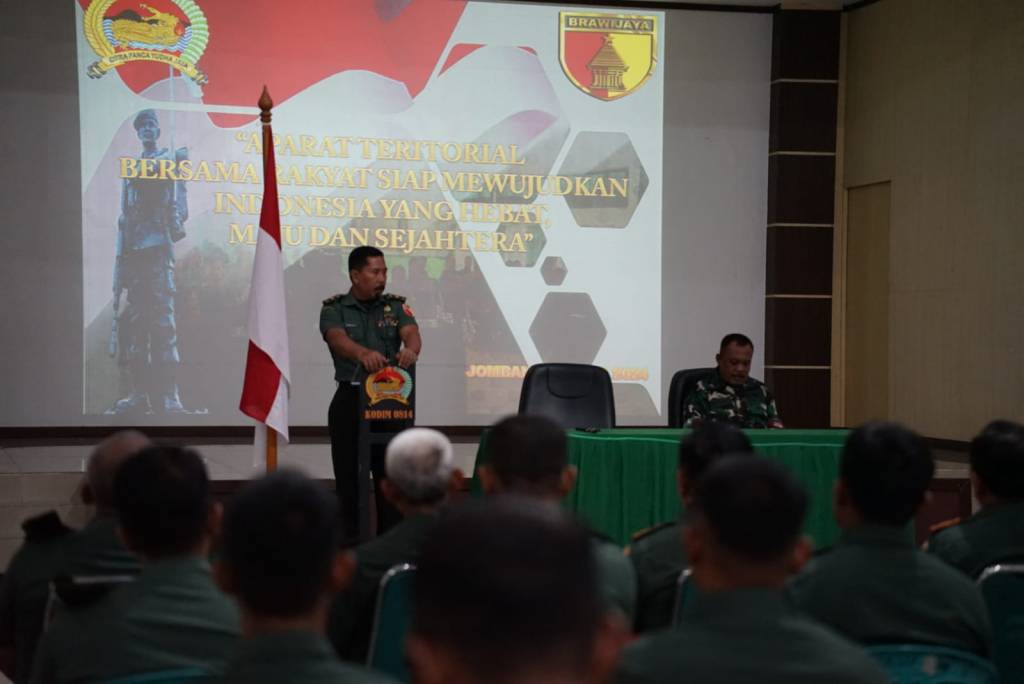 Kodim Jombang Gelar Binsiap Apwil dan&nbsp;Puanter