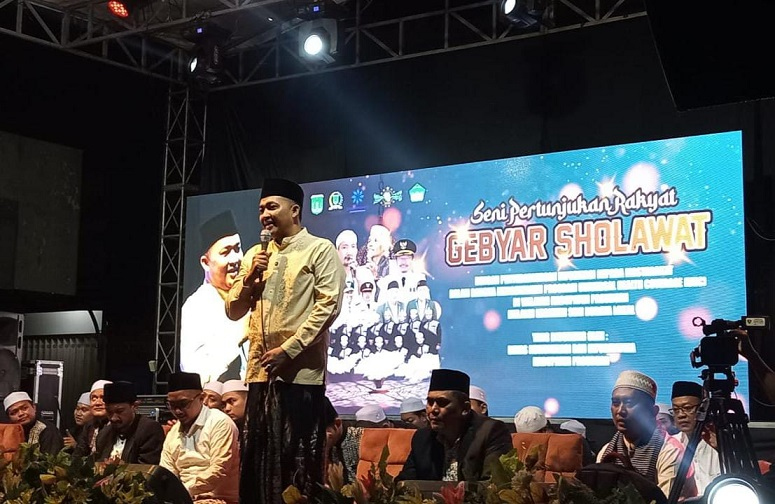 Kejapanan Bersholawat, Mas Rusdi Hadir di Tengah Ribuan&nbsp;Masyarakat
