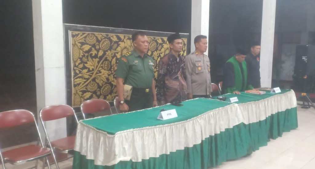 Bati TUUD Koramil Kesamben Hadiri Pelantikan dan Pengambilan Sumpah PKD