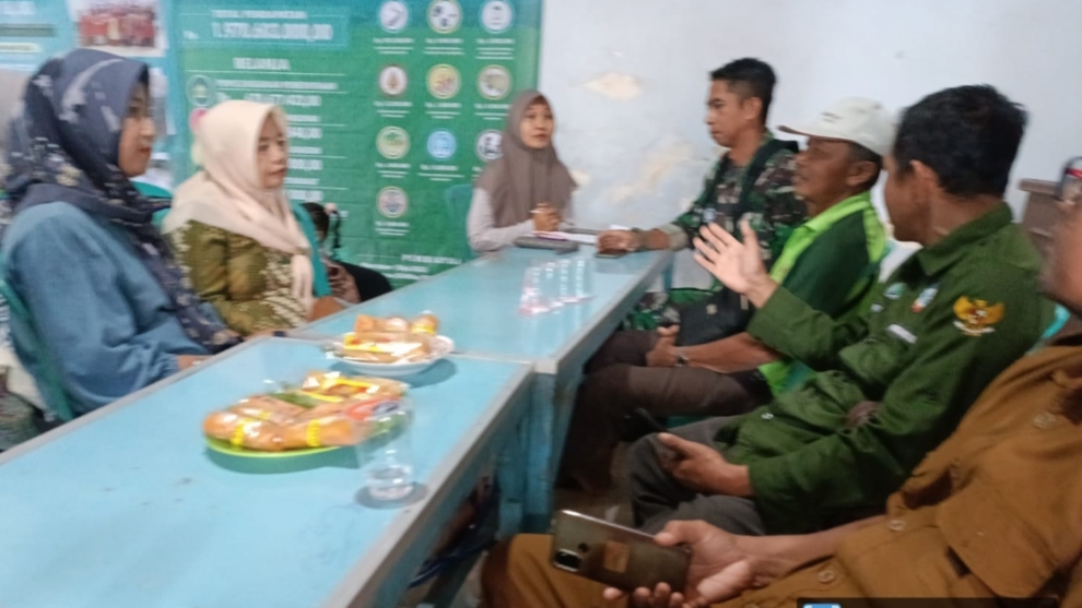 Serda Eko Komsos dengan Petugas PKH