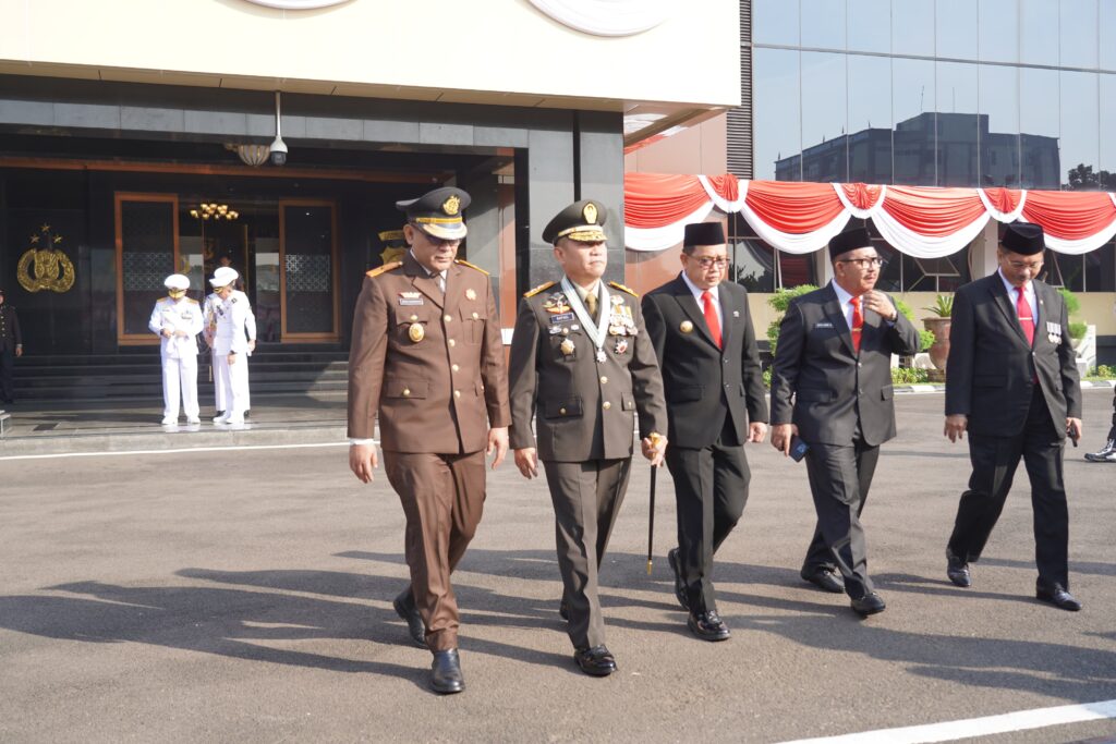 Pangdam V/Brawijaya Hadiri Pelaksanaan Peringatan HUT Bhayangkara&nbsp;ke-78