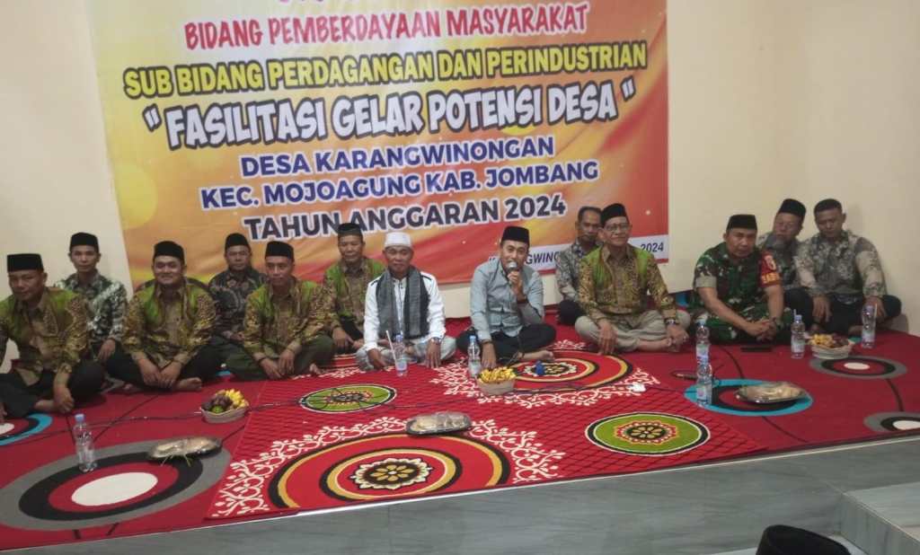 Babinsa Koramil Mojoagung Hadiri Sedekah Bumi