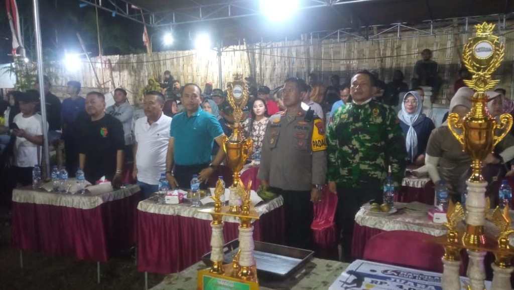 Danramil Mojoagung Hadiri Puncak Turnamen Voli di Desa&nbsp;Mancilan