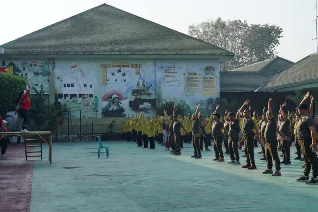 Kodim 0814/Jombang Gelar Olahraga&nbsp;Bersama