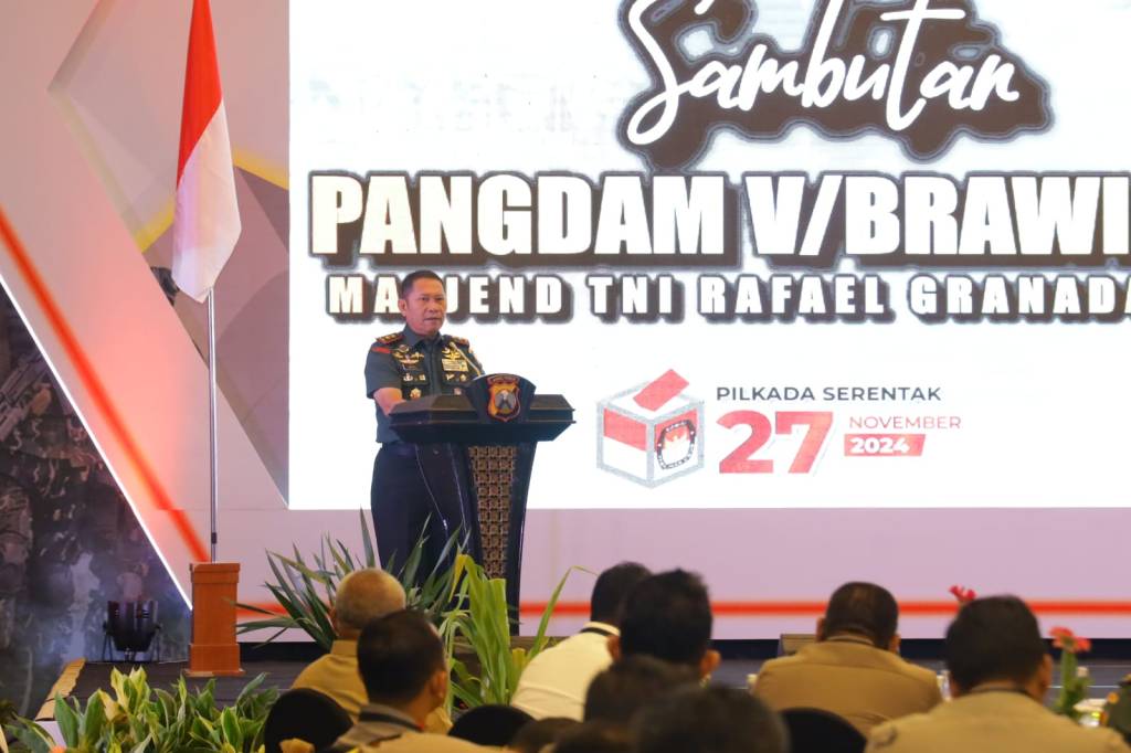 Rakor Lintas Sektoral, Mayjen TNI Rafael Bahas Pengamanan Pilkada&nbsp;Serentak