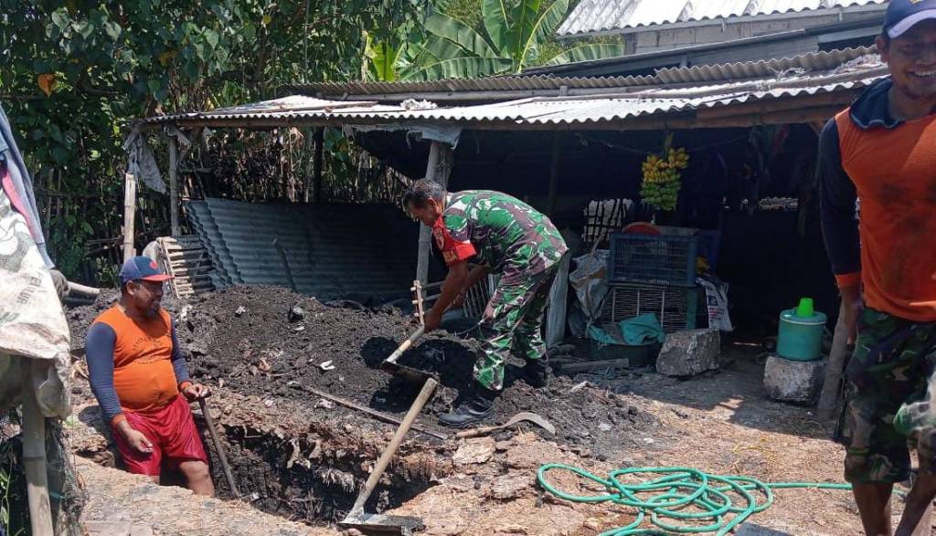 Babinsa Koramil Kesamben Tingkatkan Pola Hidup Sehat