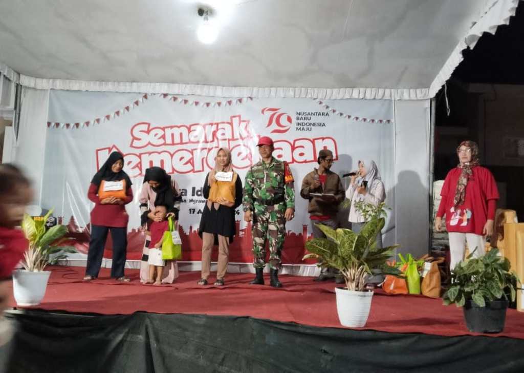 Koramil Tembelang Hadiri Hiburan 17 Agustus