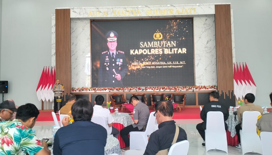 Wujudkan Pilkada 2024 yang Kondusif, Polres Blitar Gelar FGD Bersama Awak&nbsp;Media