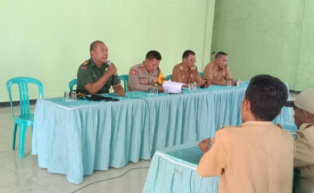 Danramil Kesamben Hadiri Rakor Pelaksanaan PHBN