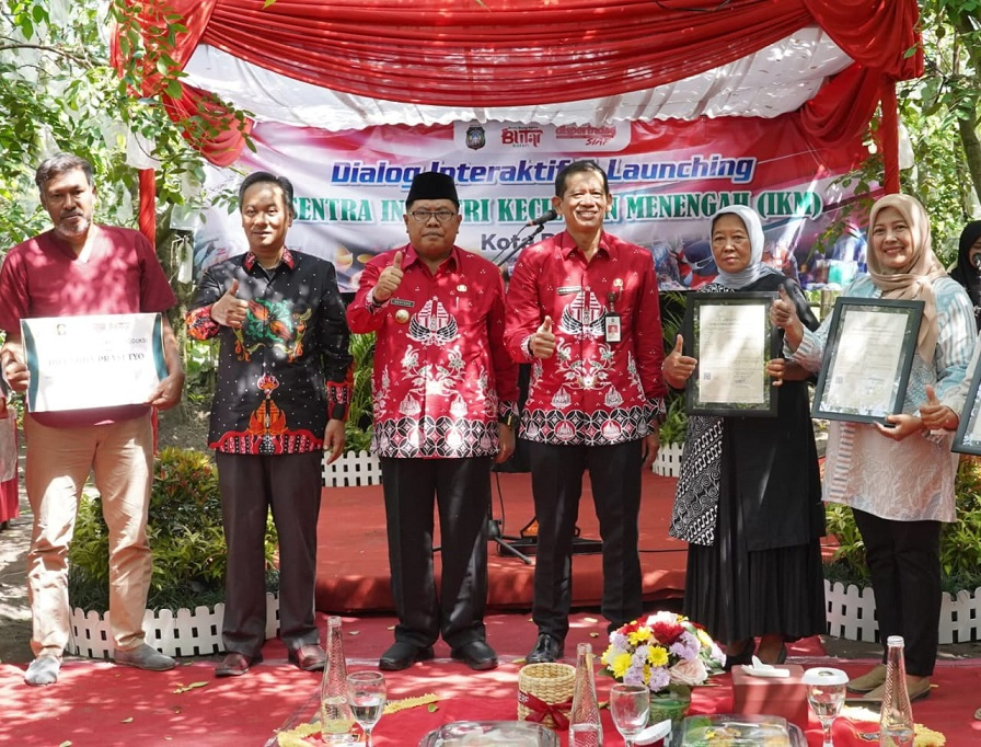 Wali Kota Blitar Buka Acara Launching Sentra IKM Agrowisata Blimbing Karangsari