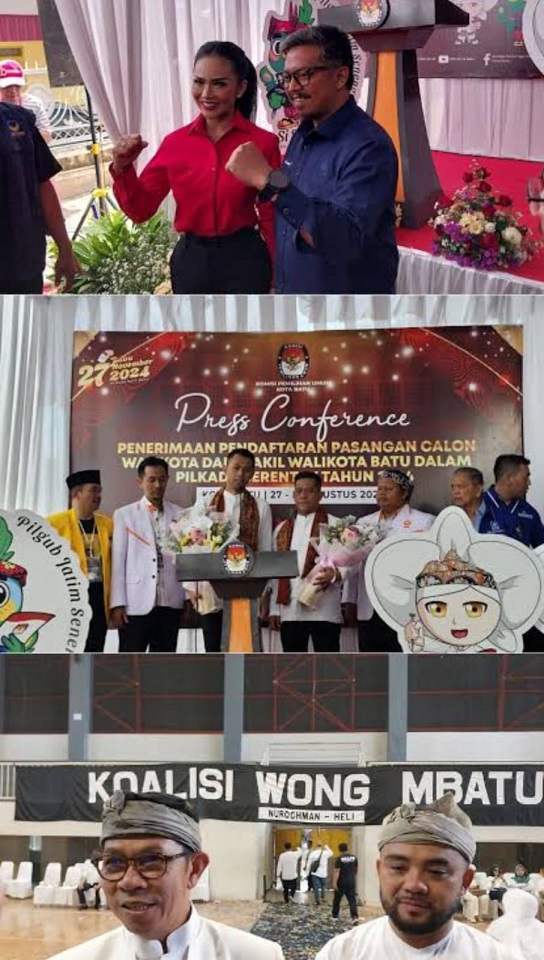 Peta Pertarungan Antara Putra Daerah, Selebriti dan Pendatang Baru di Pilwali Kota Batu 2024