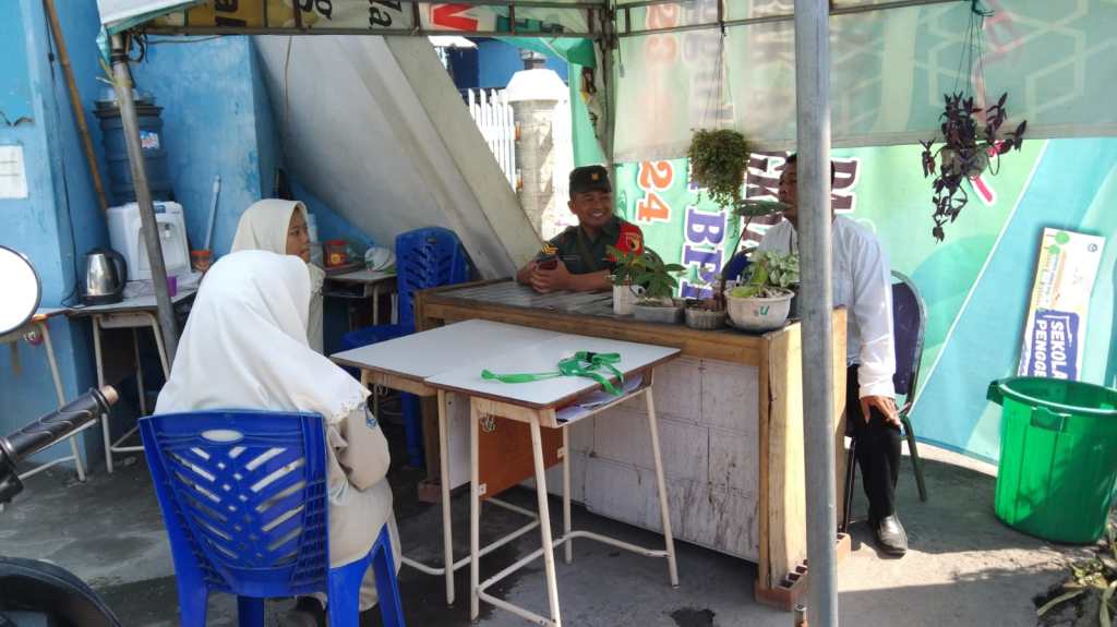 Koramil Peterongan Komsos dengan Pihak&nbsp;Sekolah