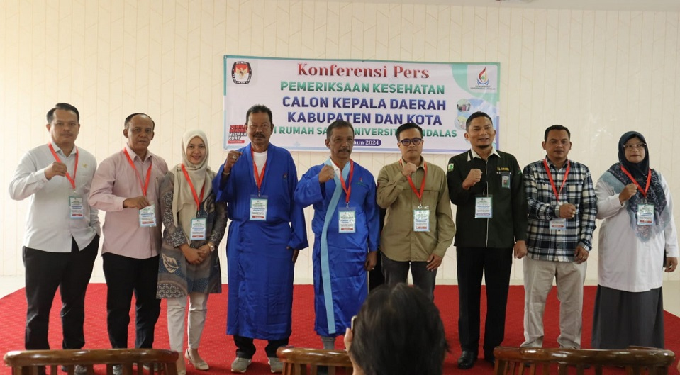 Pasangan Mara Ondak – Desrizal Periksa Kesehatan Bacakada Pasaman